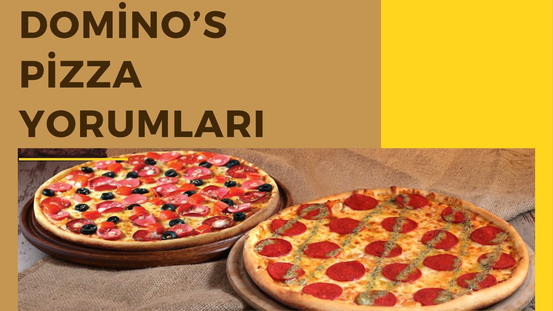 Domino’s Pizza Yorumları | 30 Dakikada Lezzet Kapında Mı?