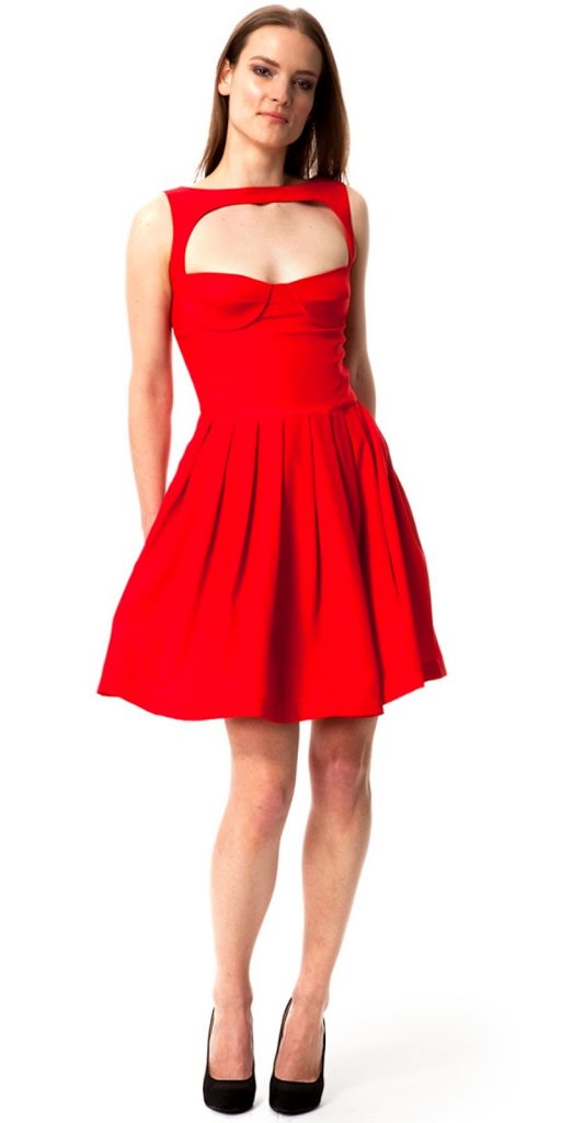 Kırmızı Elbise Modelleri