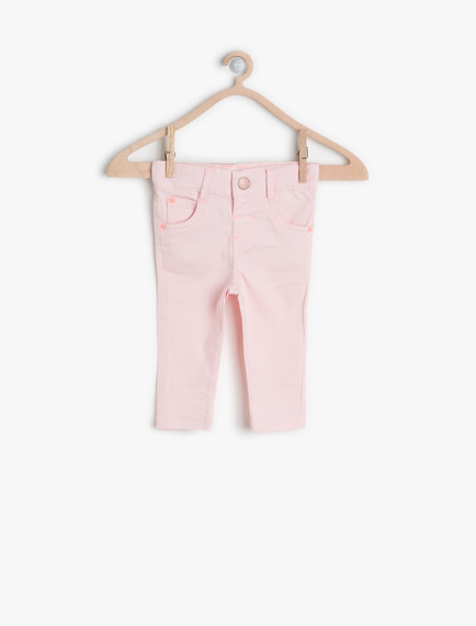 Koton Kız Bebek Jean Pantolon Modelleri