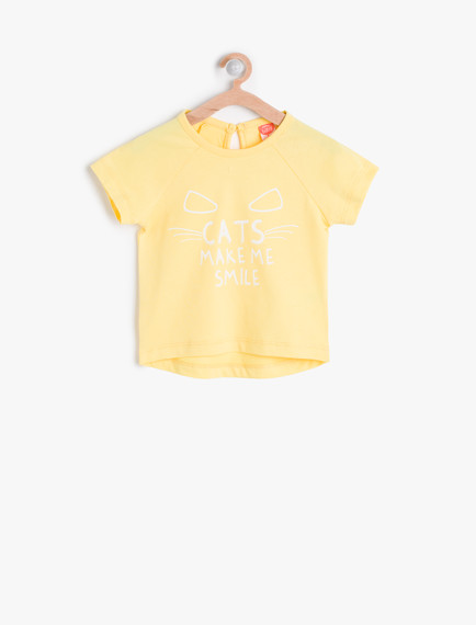 Koton Kız Bebek T-Shirt Modelleri