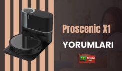 Proscenic X1 Yorumları: Çift Fırça İle Güçlü Çekiş