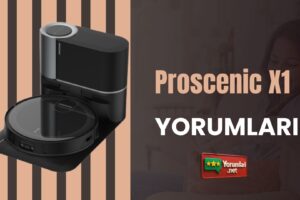 Proscenic X1 Yorumları: Çift Fırça İle Güçlü Çekiş